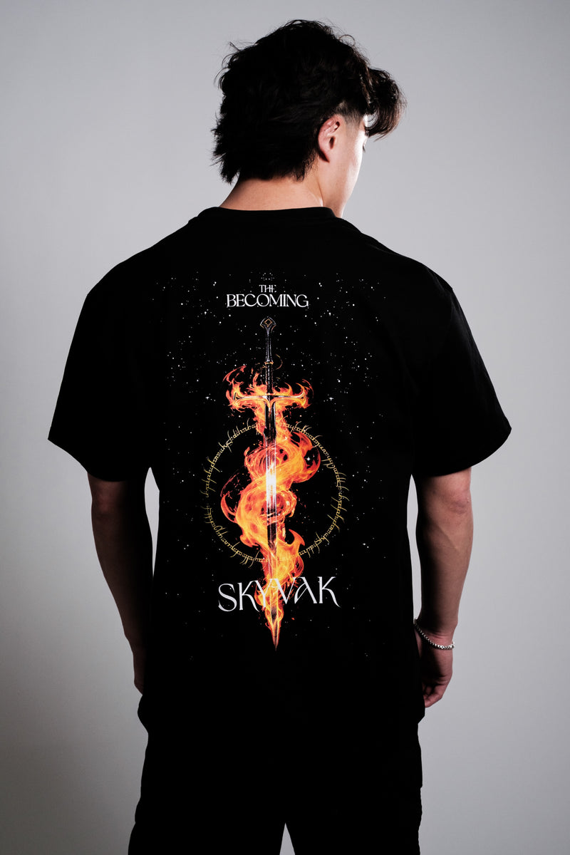 The Becoming: Fire Sword Tee